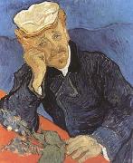 Vincent Van Gogh Portrait of Doctor Gacher (mk09) oil on canvas